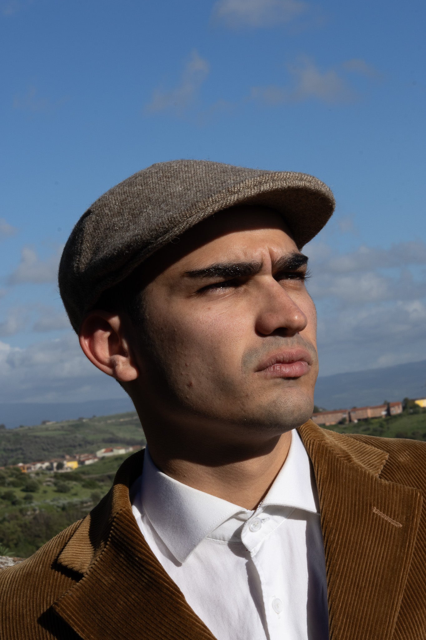 Duck Cap Orbace tinta unita