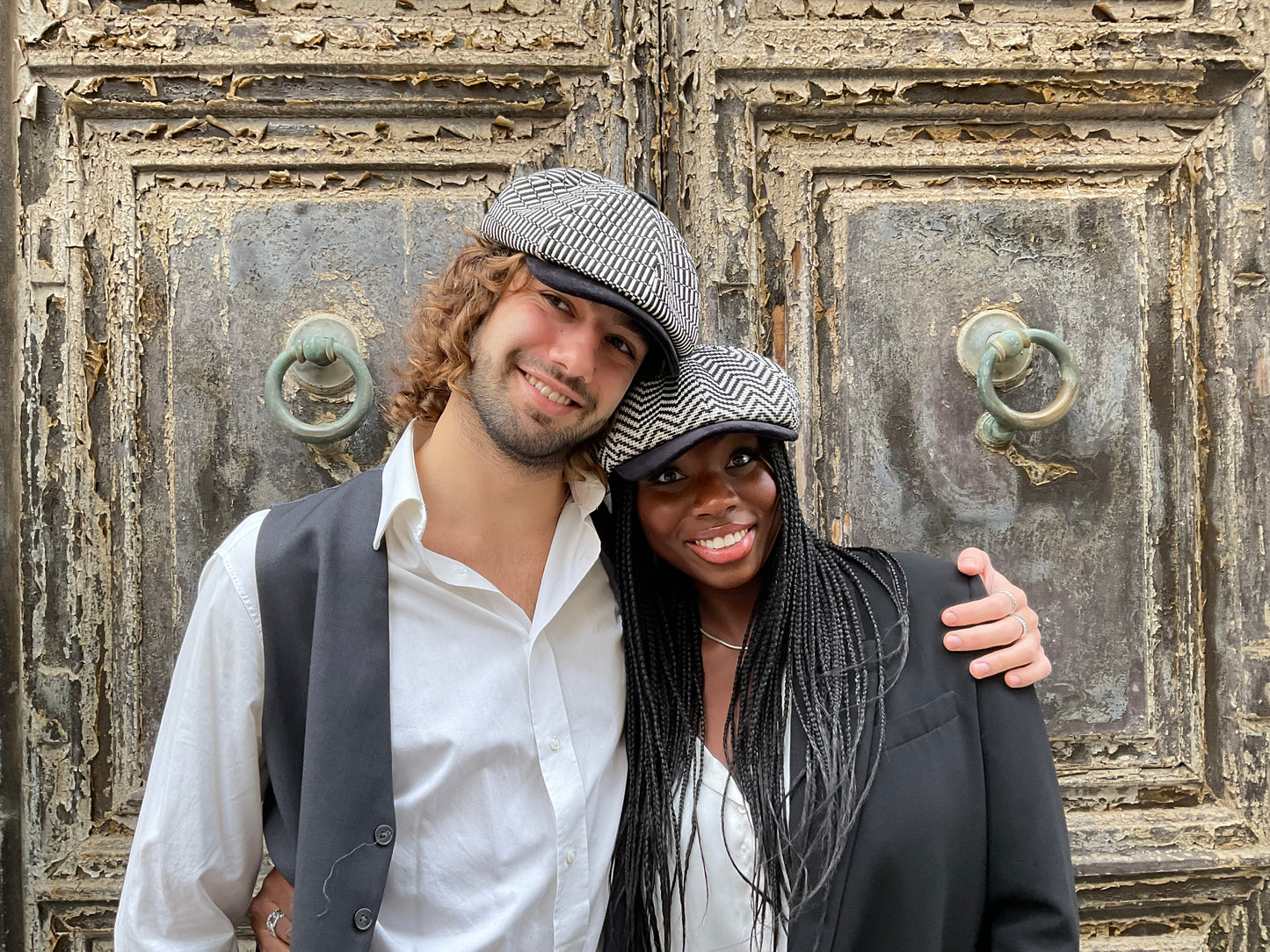 Newsboy misto lana Bisaccia