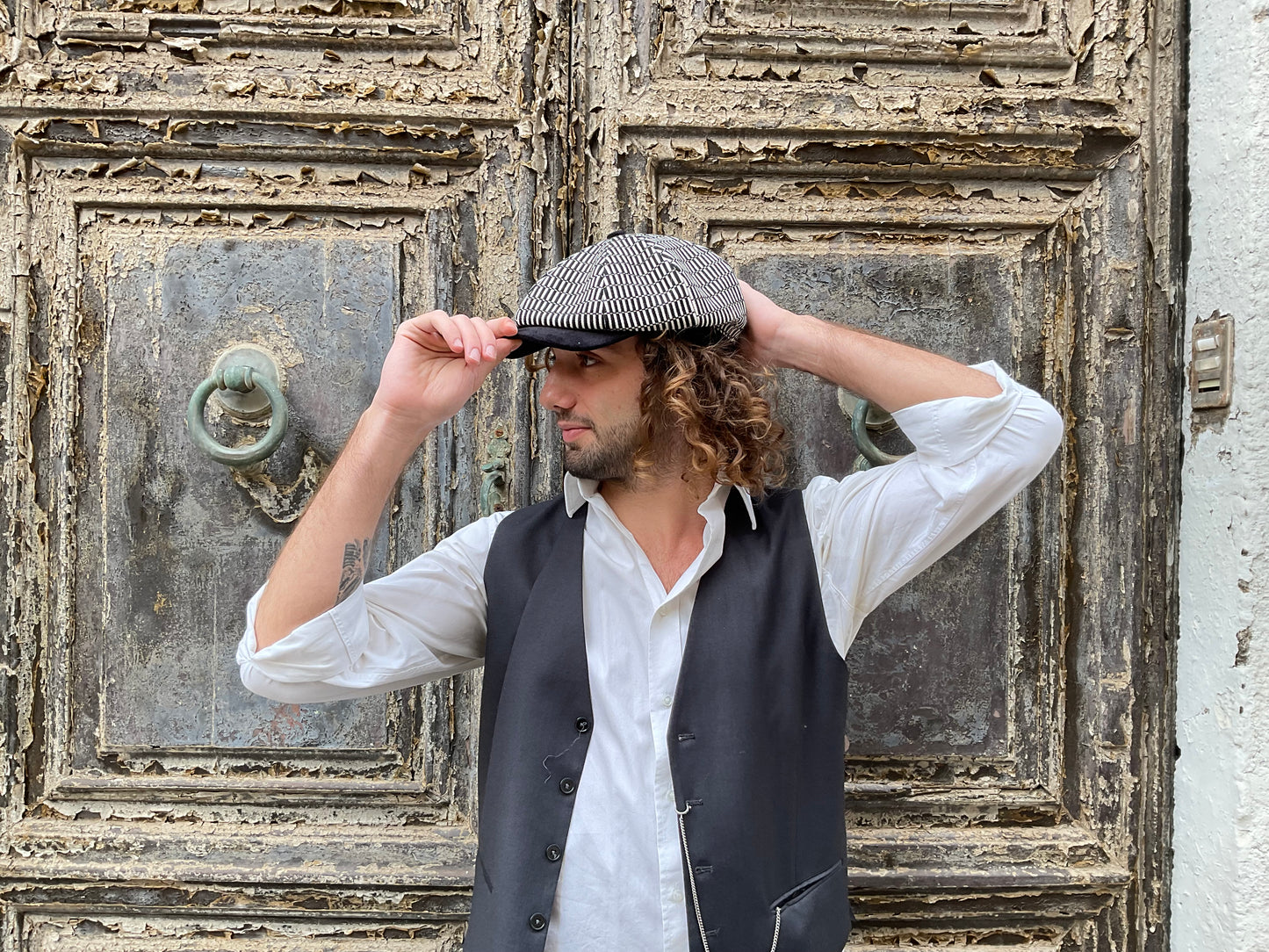 Newsboy misto lana Bisaccia