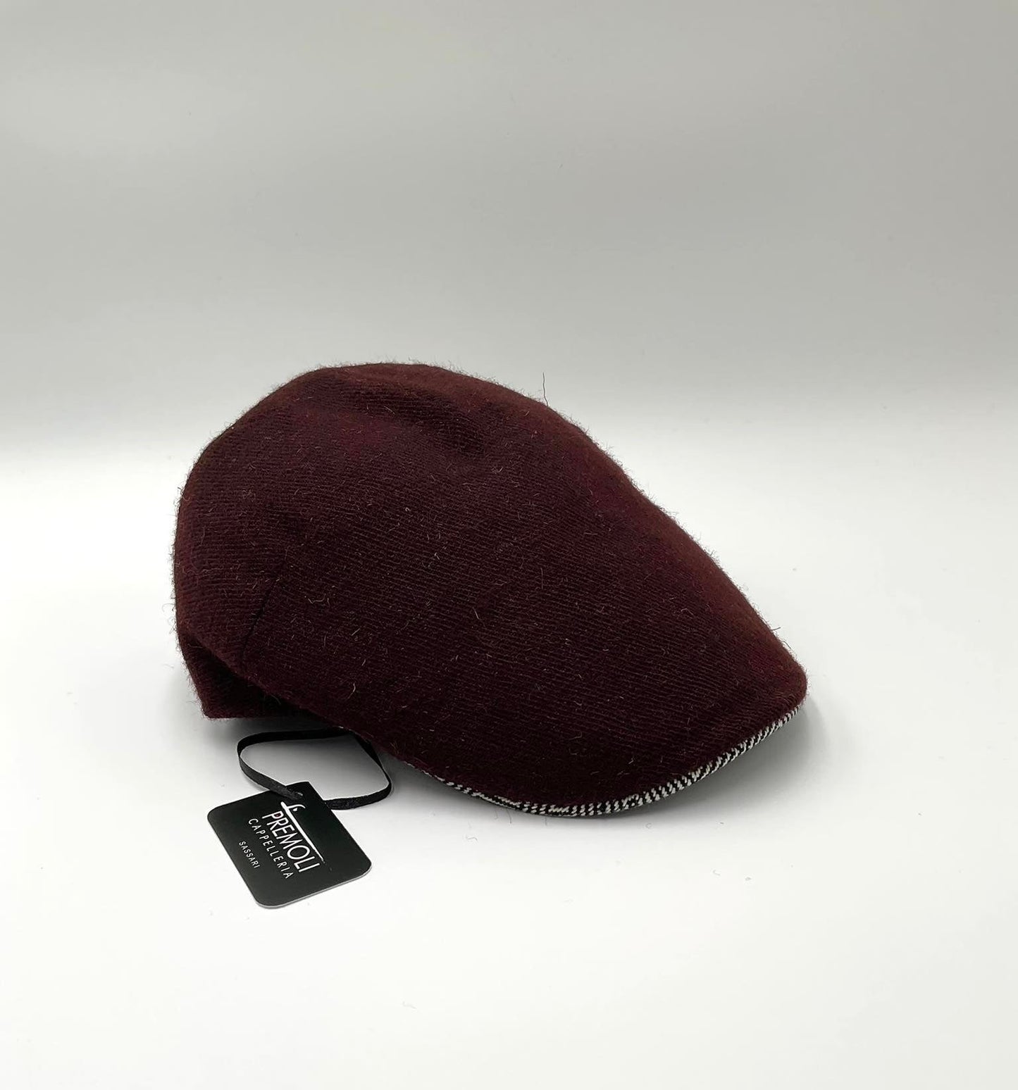 Duck Cap Orbace tinta unita e visiera contrasto