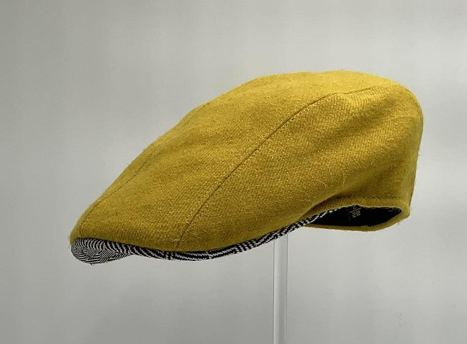 Duck Cap Orbace tinta unita e visiera contrasto