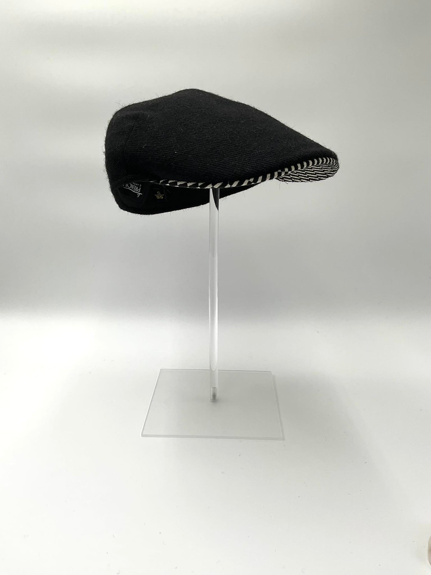 Duck Cap Orbace tinta unita e visiera contrasto
