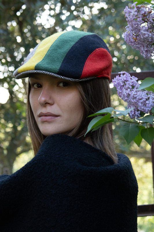 Duck Cap Orbace Rainbow