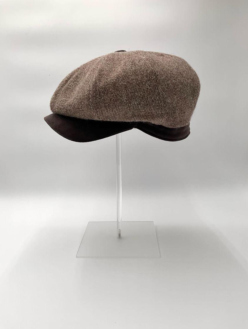 Newsboy Orbace e velluto marrone