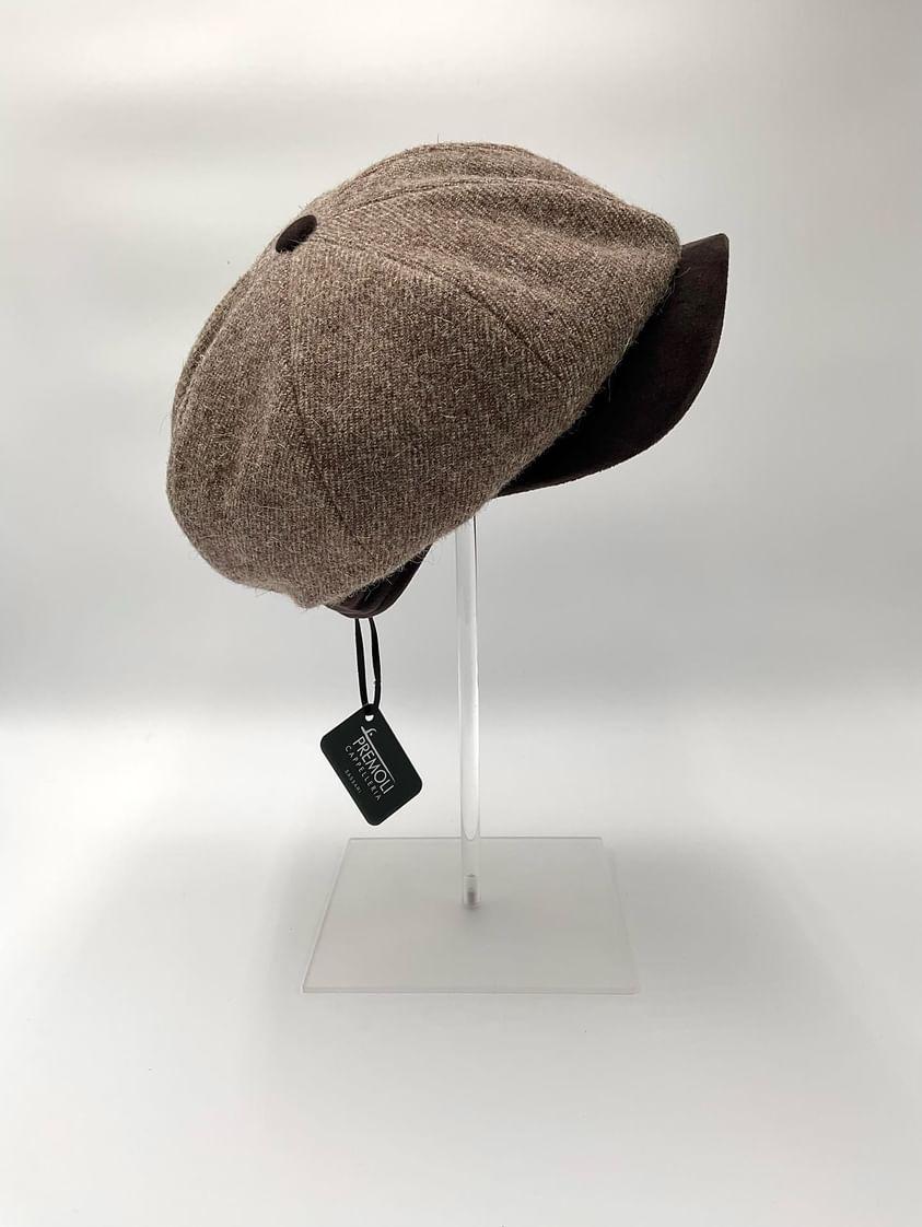 Newsboy Orbace e velluto marrone