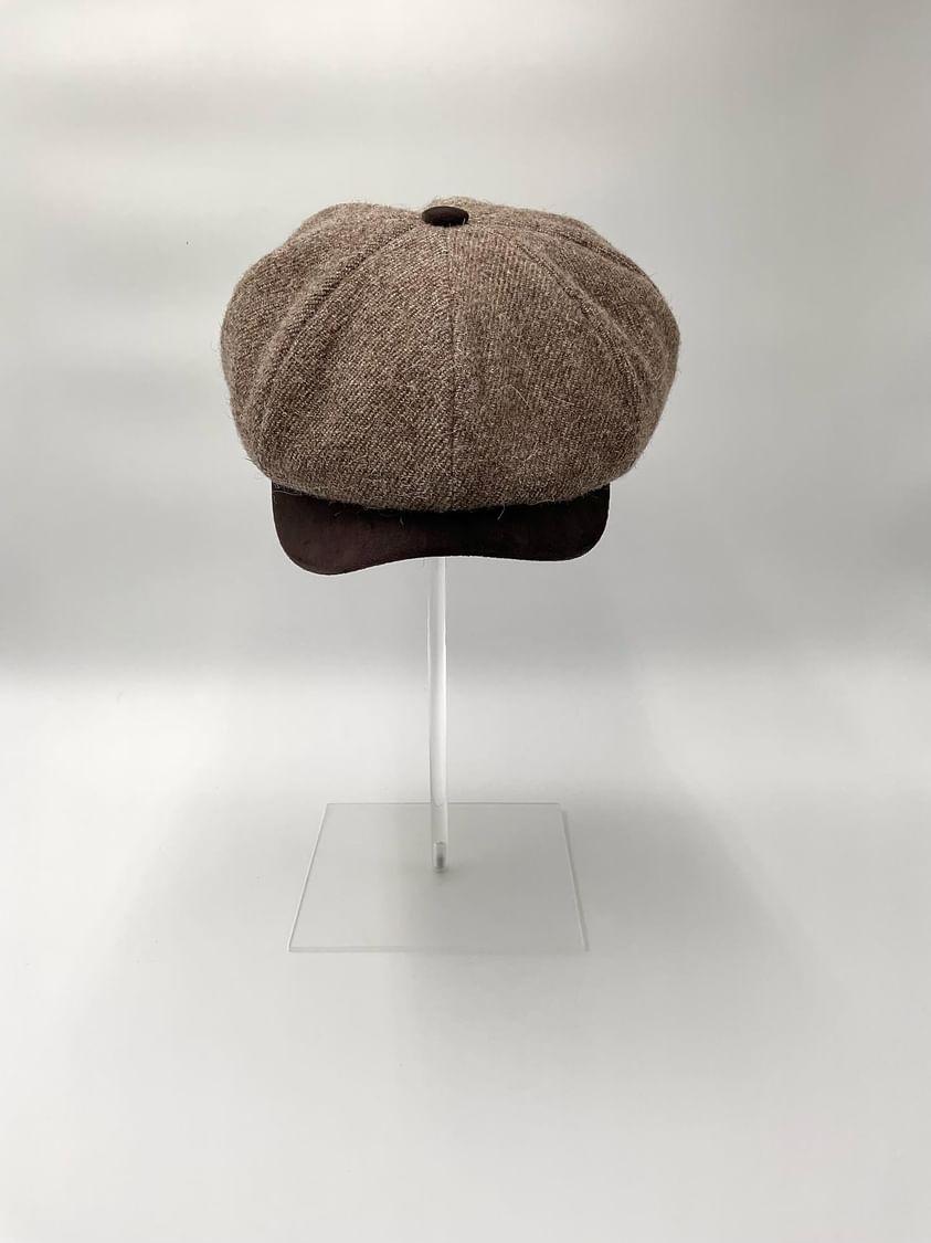 Newsboy Orbace e velluto marrone
