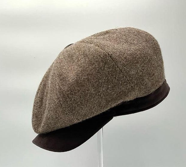 Newsboy Orbace e velluto marrone