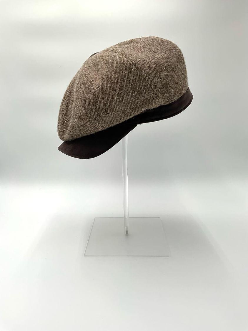 Newsboy Orbace e velluto marrone