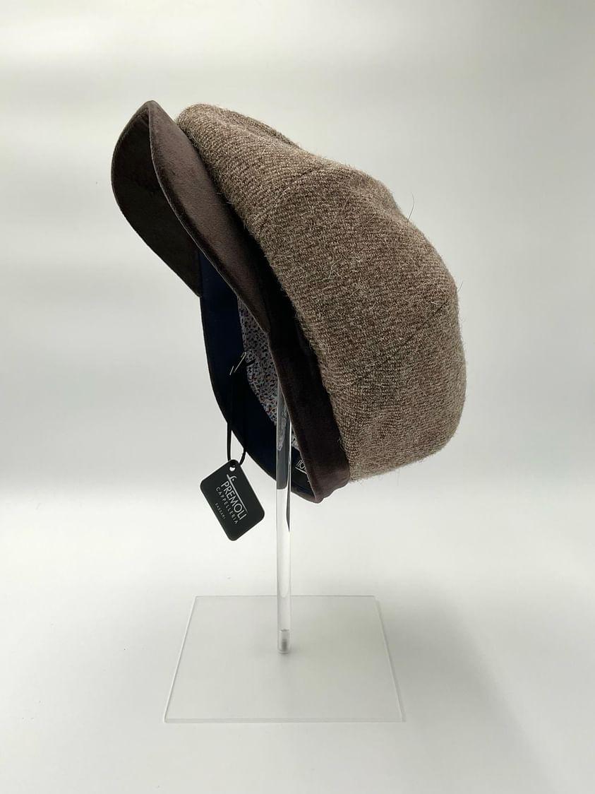 Newsboy Orbace e velluto marrone