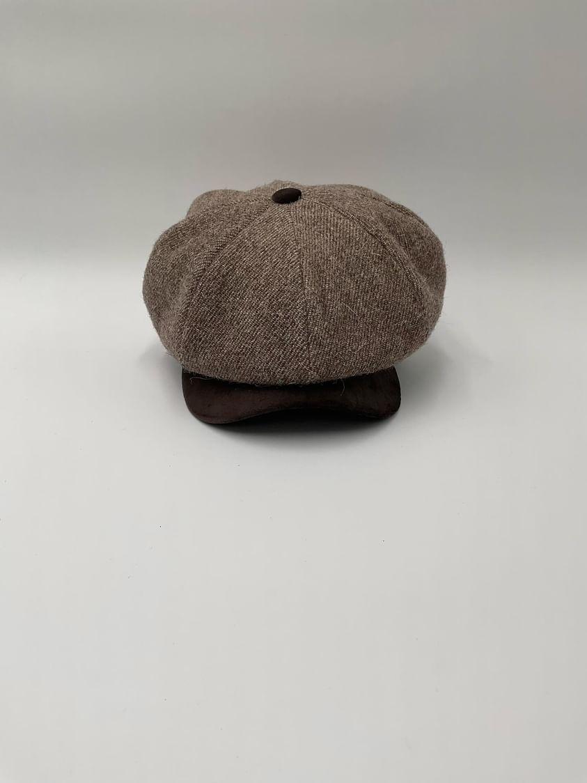 Newsboy Orbace e velluto marrone