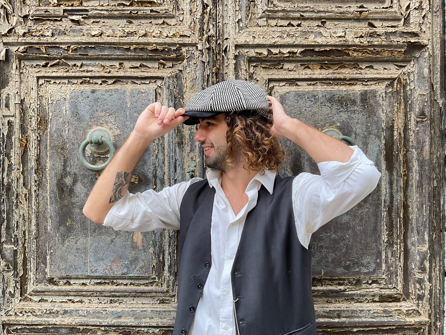 Newsboy misto lana Bisaccia